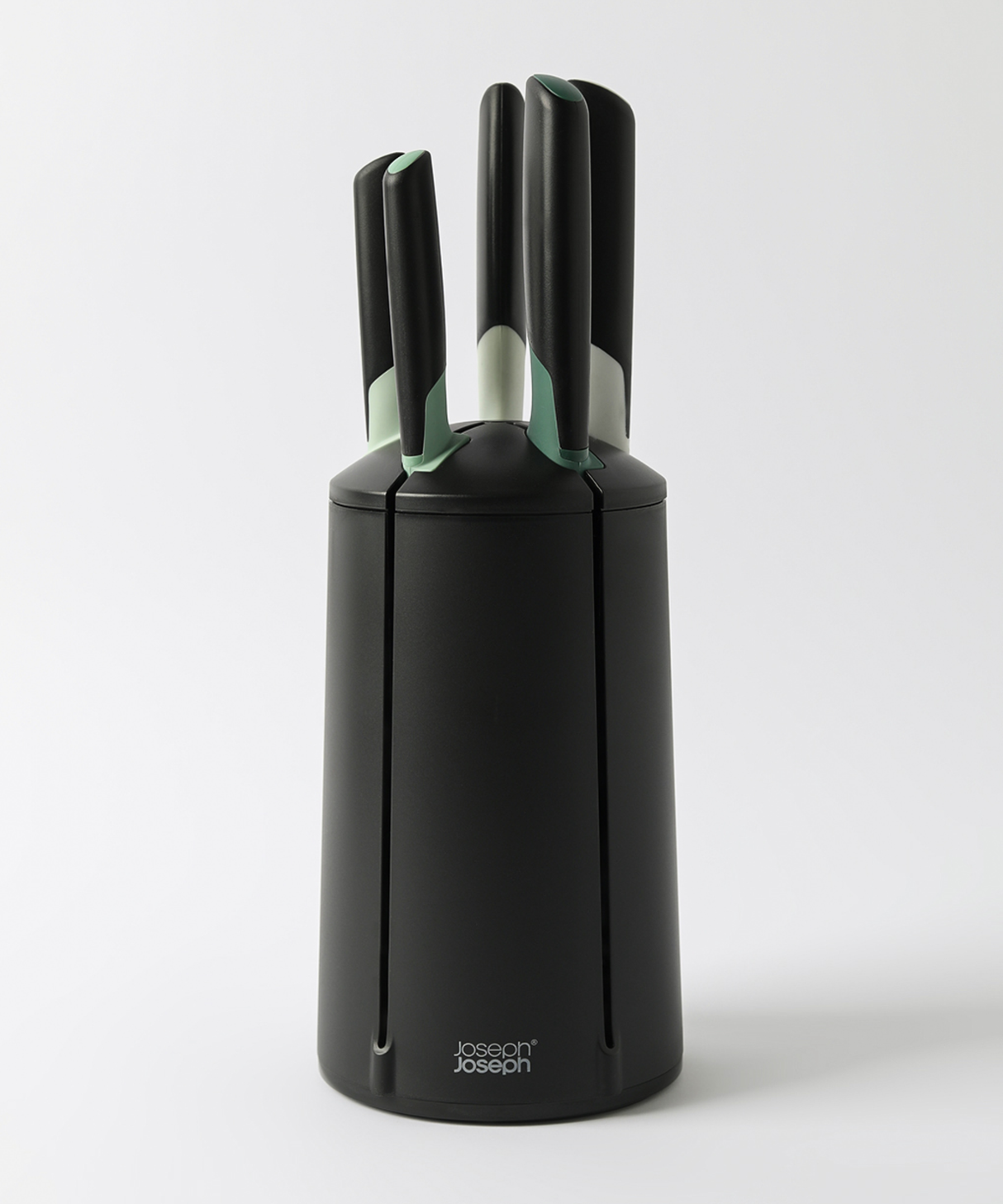 Elevate™ 5-delars Knivset med Roterande Knivblock – Joseph Joseph