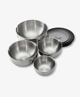 Nest™ Prep&Store Skålset 4 delar i Rostfritt Stål – Joseph Joseph